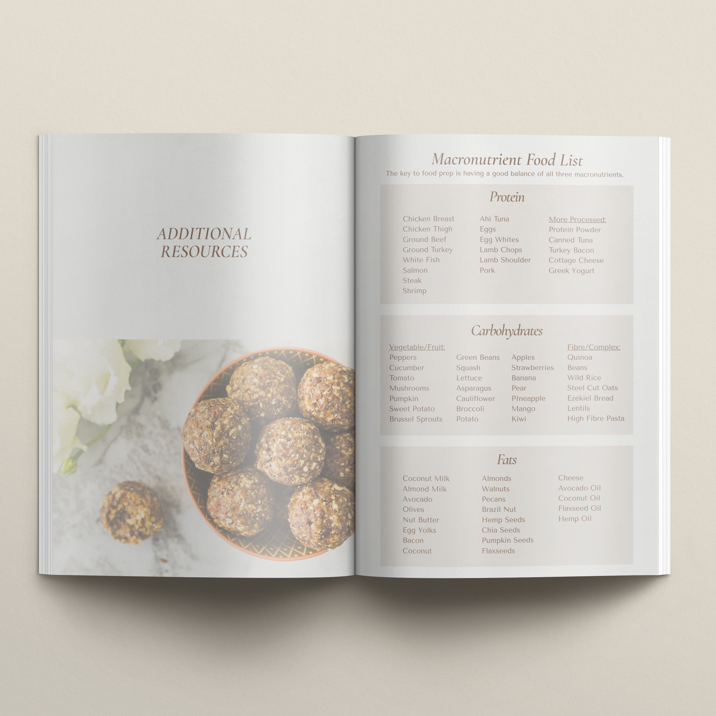 Beginners Meal Prep Health Guide Template