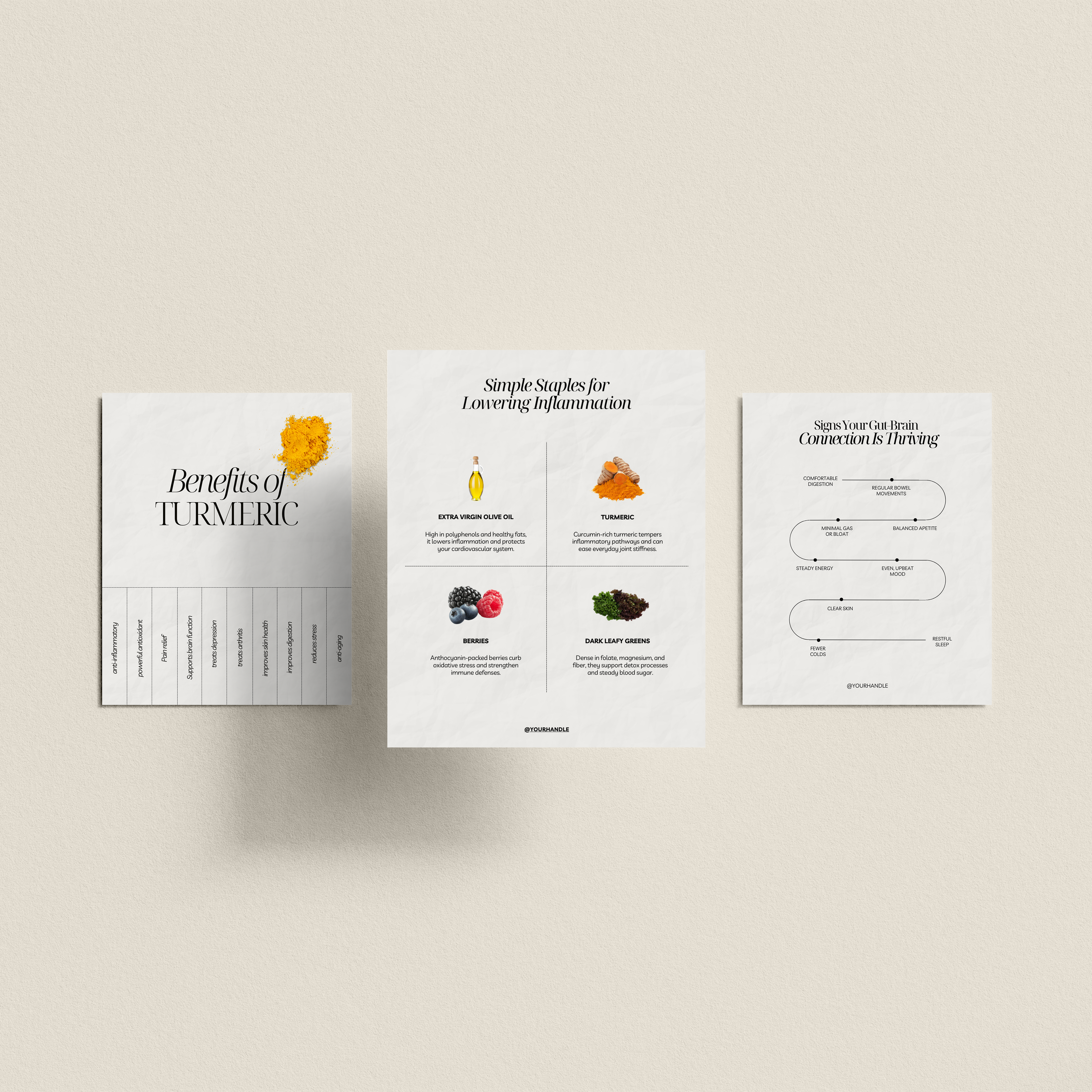 Complete Nutrition & Health Coach Instagram Post Bundle - Thrive Nutrition Studio