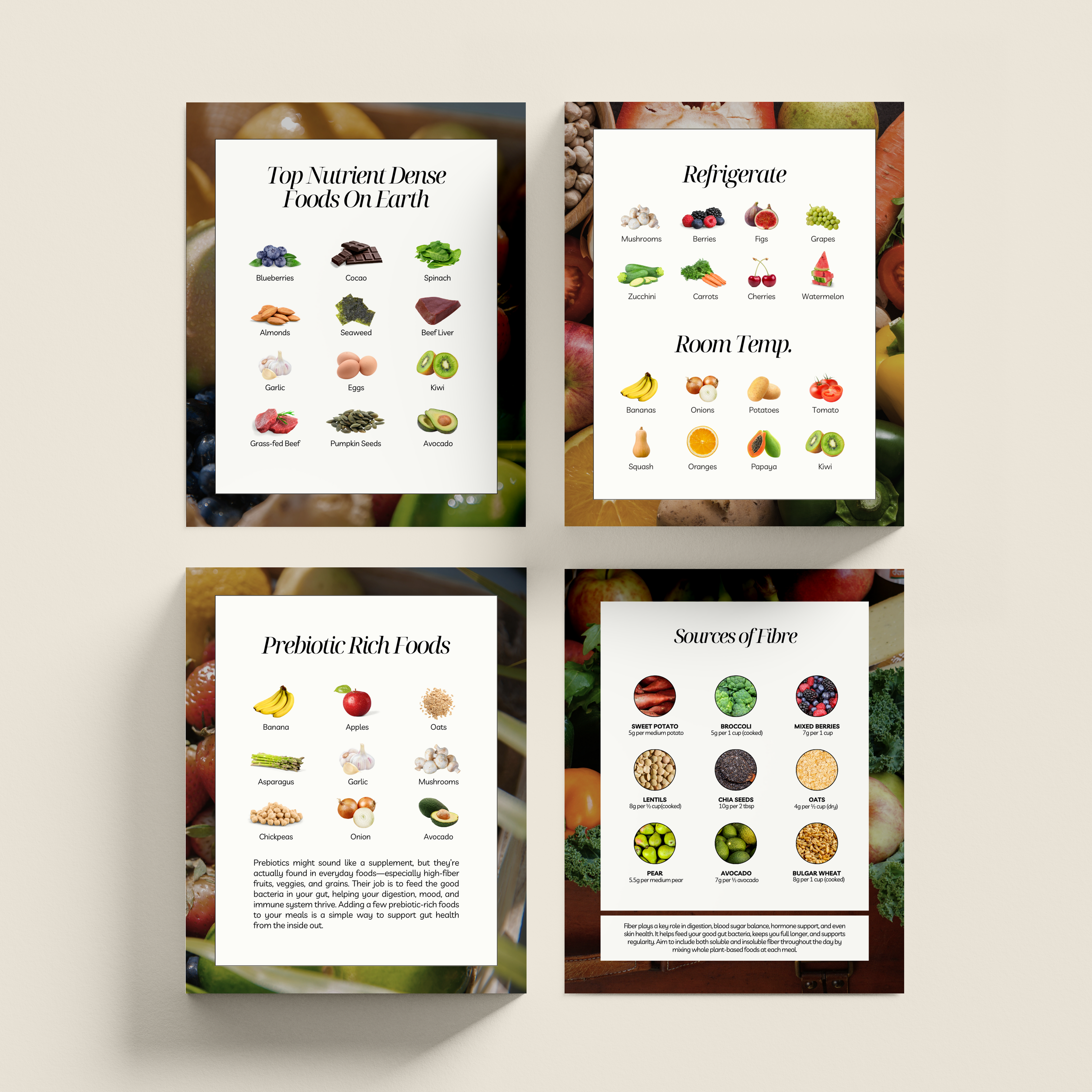Nutrition Facts Instagram Templates - Thrive Nutrition Studio