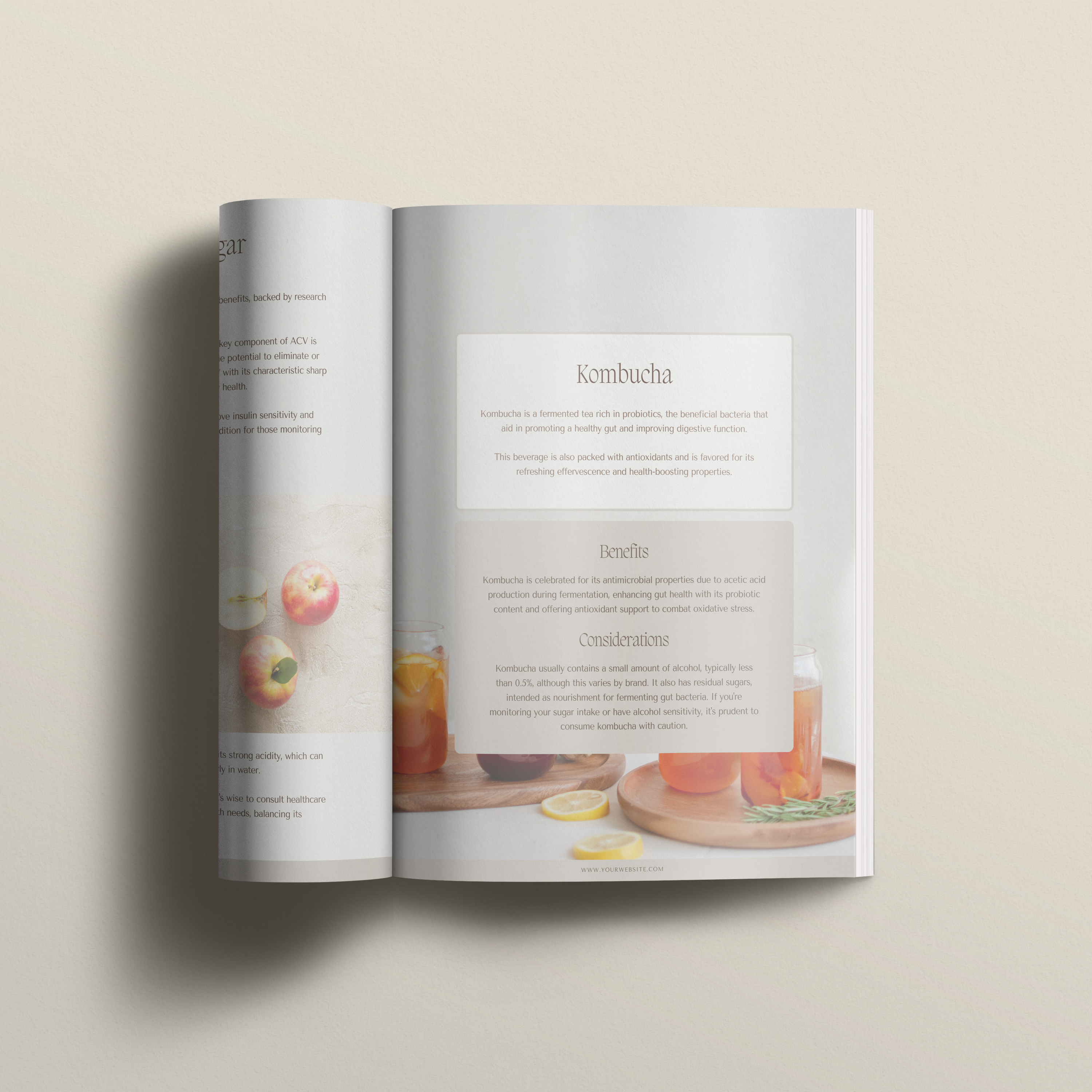 Comprehensive Fermented Foods Guide Template | Lead Magnet - Thrive Nutrition Studio
