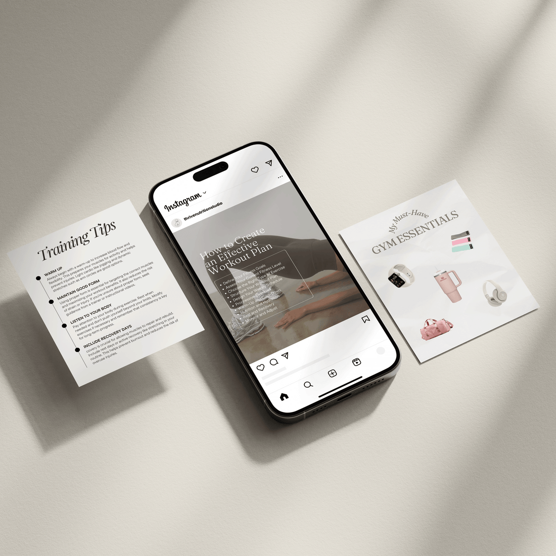 Fitness Coach Instagram Templates