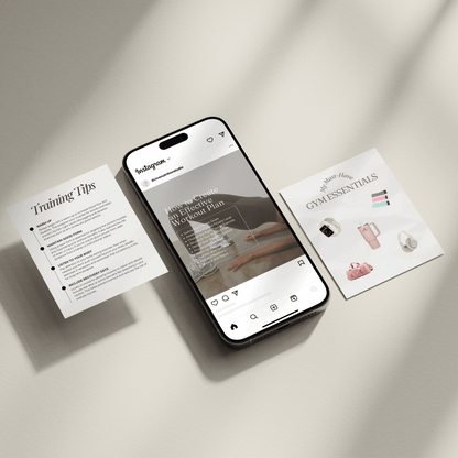 Fitness Coach Instagram Templates - Thrive Nutrition Studio