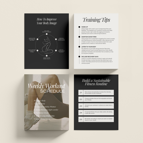 Fitness Coach Instagram Templates - Thrive Nutrition Studio