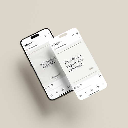 Fitness Coach Instagram Templates - Thrive Nutrition Studio