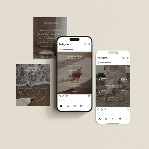 Health Coach Instagram Templates - Thrive Nutrition Studio