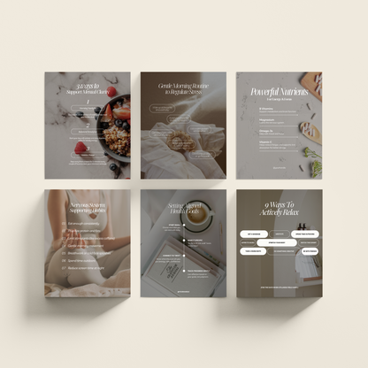 Complete Nutrition &amp; Health Coach Instagram Post Bundle - Thrive Nutrition Studio