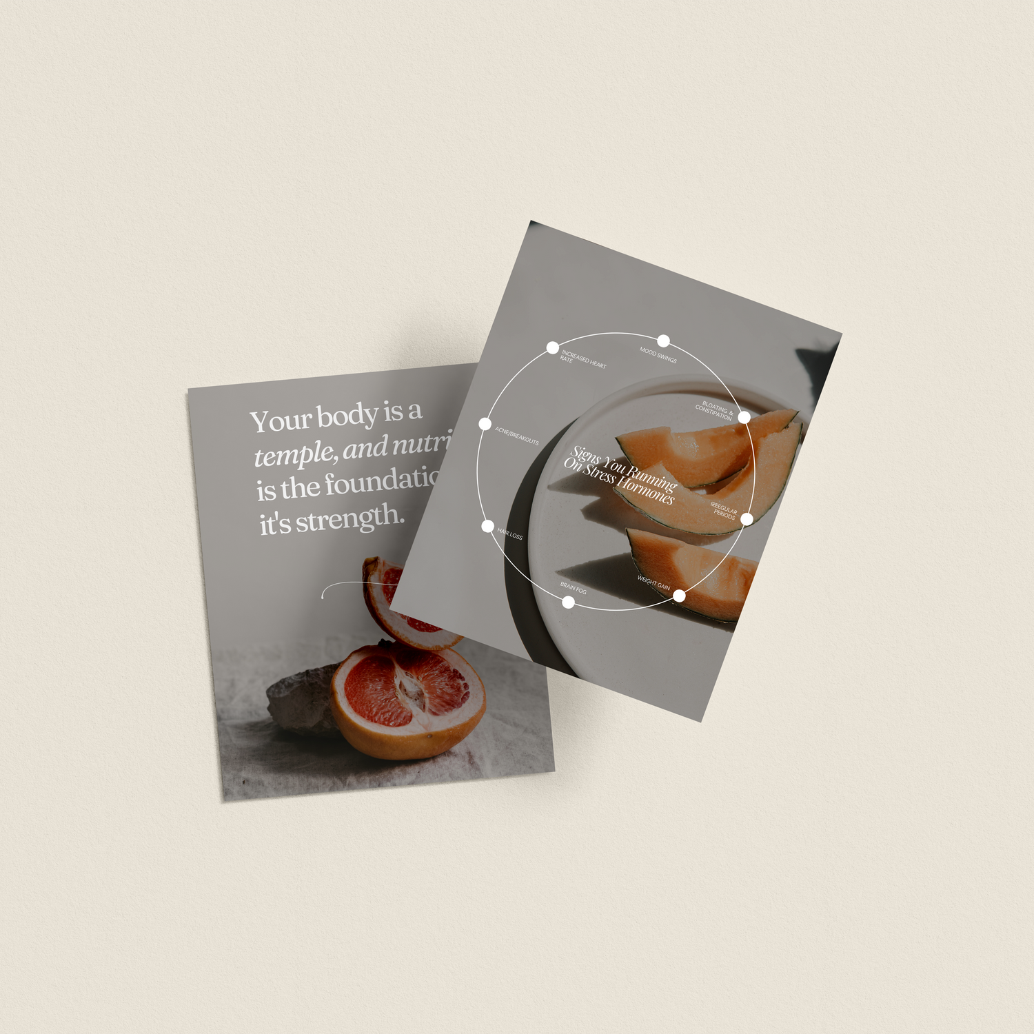 Complete Nutrition &amp; Health Coach Instagram Post Bundle - Thrive Nutrition Studio