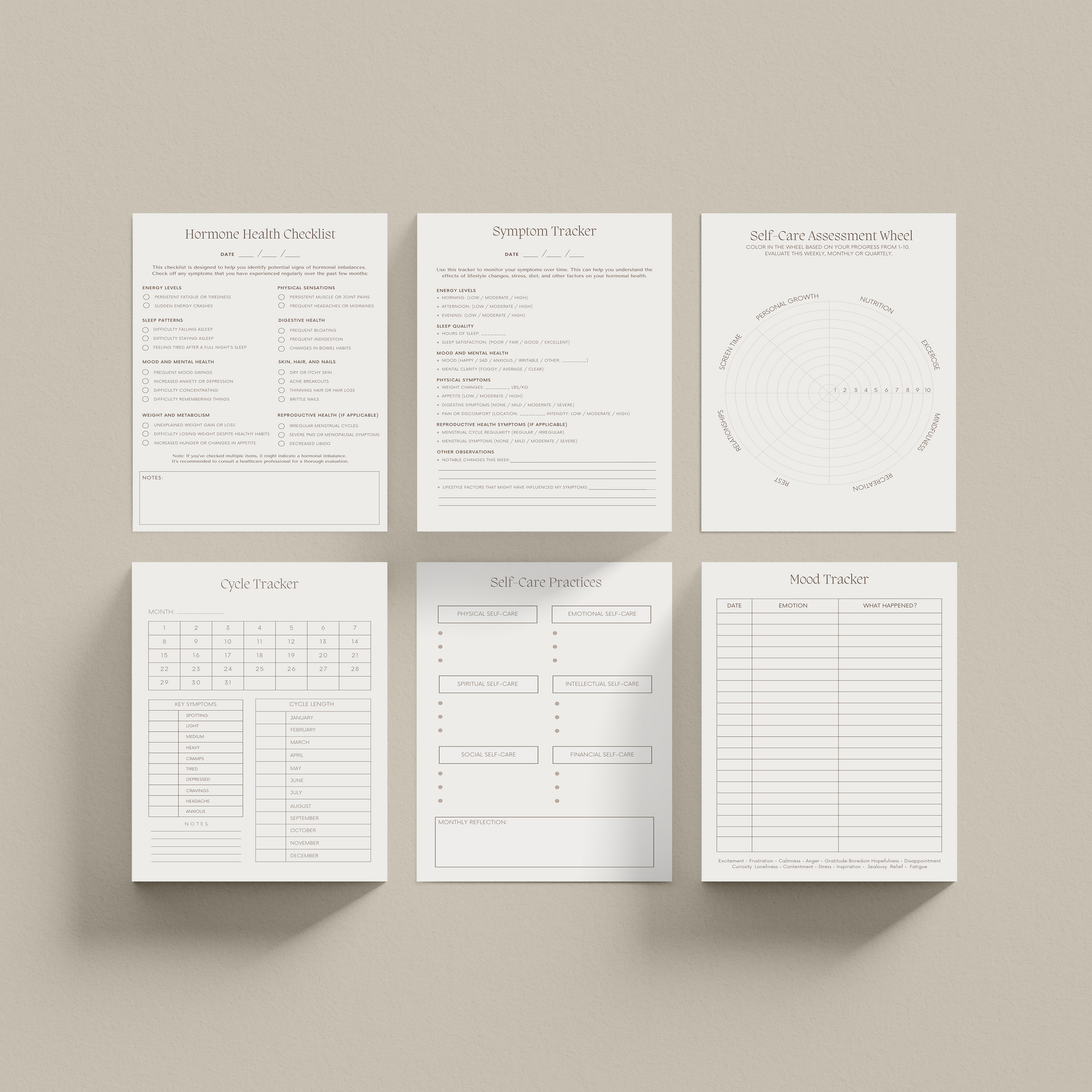 Comprehensive Hormone Health Guide Template - Thrive Nutrition Studio