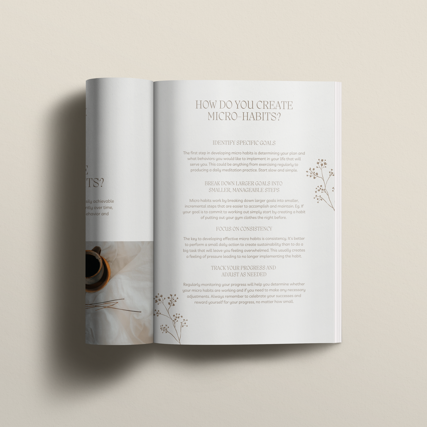 30 Day Nutrition Habit Challenge eBook Template | Lead Magnet