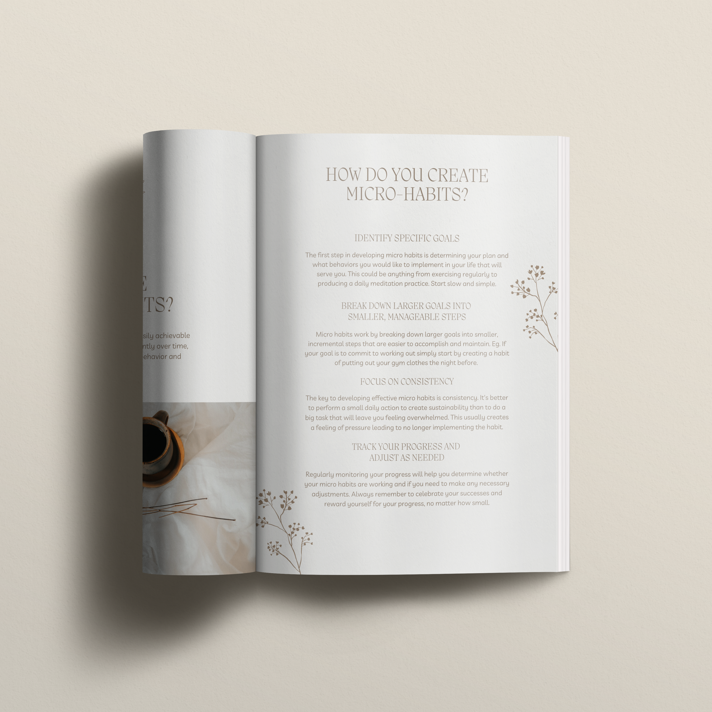 30 Day Nutrition Habit Challenge eBook Template | Lead Magnet