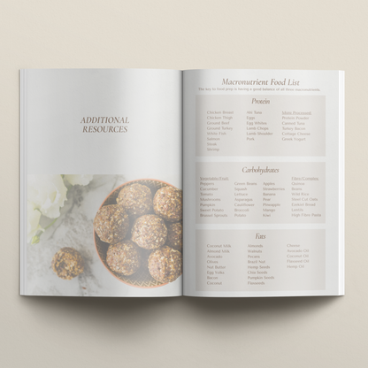 Beginners Meal Prep Health Guide Template