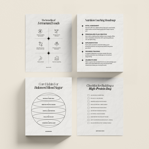 Nutrition Coach Instagram Templates - Thrive Nutrition Studio