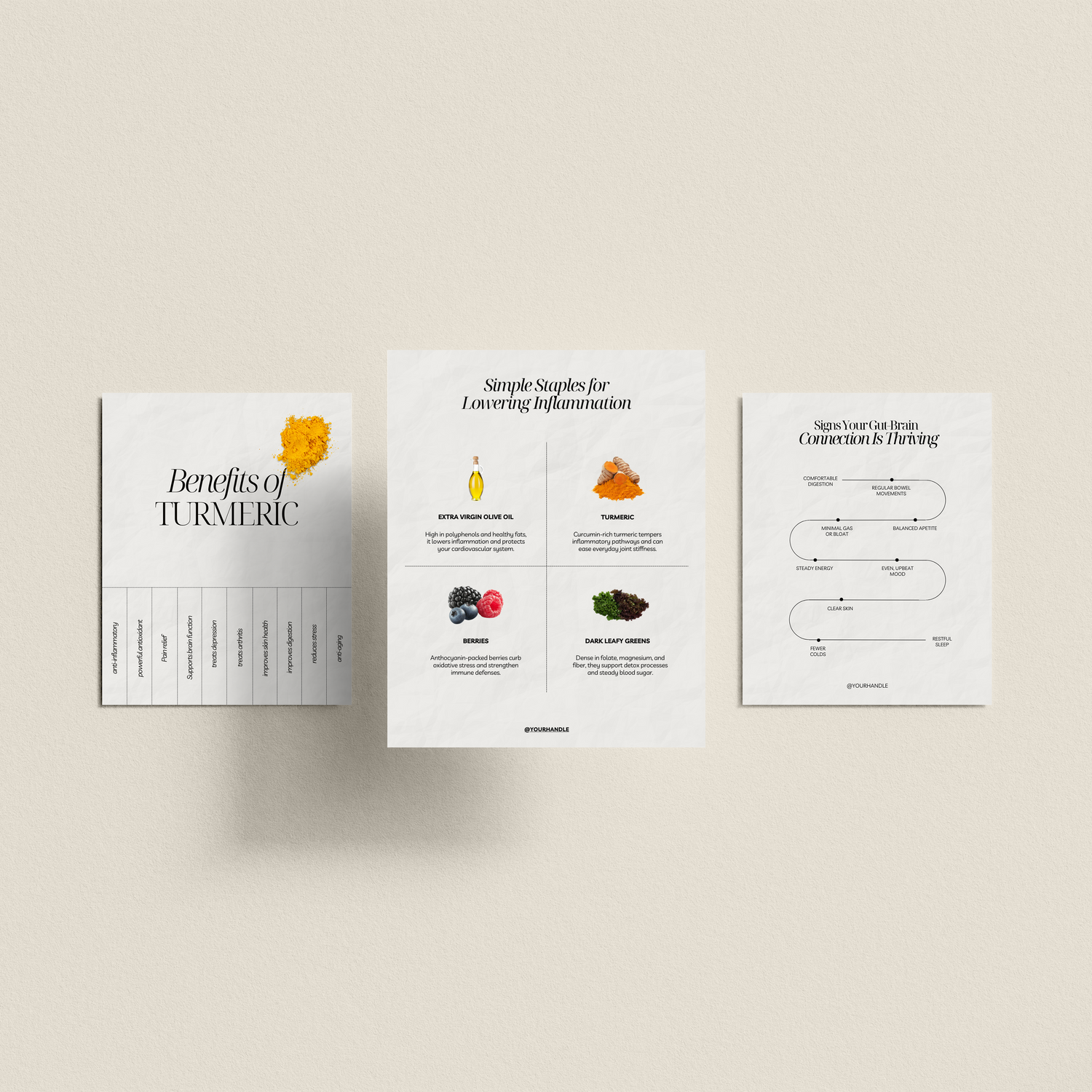 Complete Nutrition &amp; Health Coach Instagram Post Bundle - Thrive Nutrition Studio