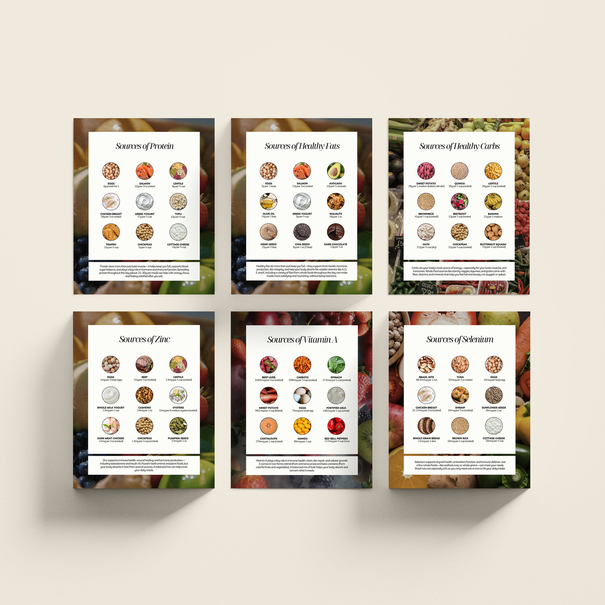 Complete Nutrition & Health Coach Instagram Post Bundle - Thrive Nutrition Studio