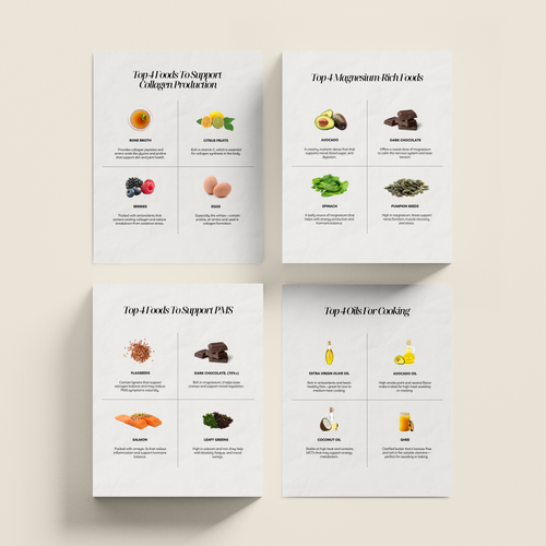 Nutrition Facts Instagram Templates - Thrive Nutrition Studio