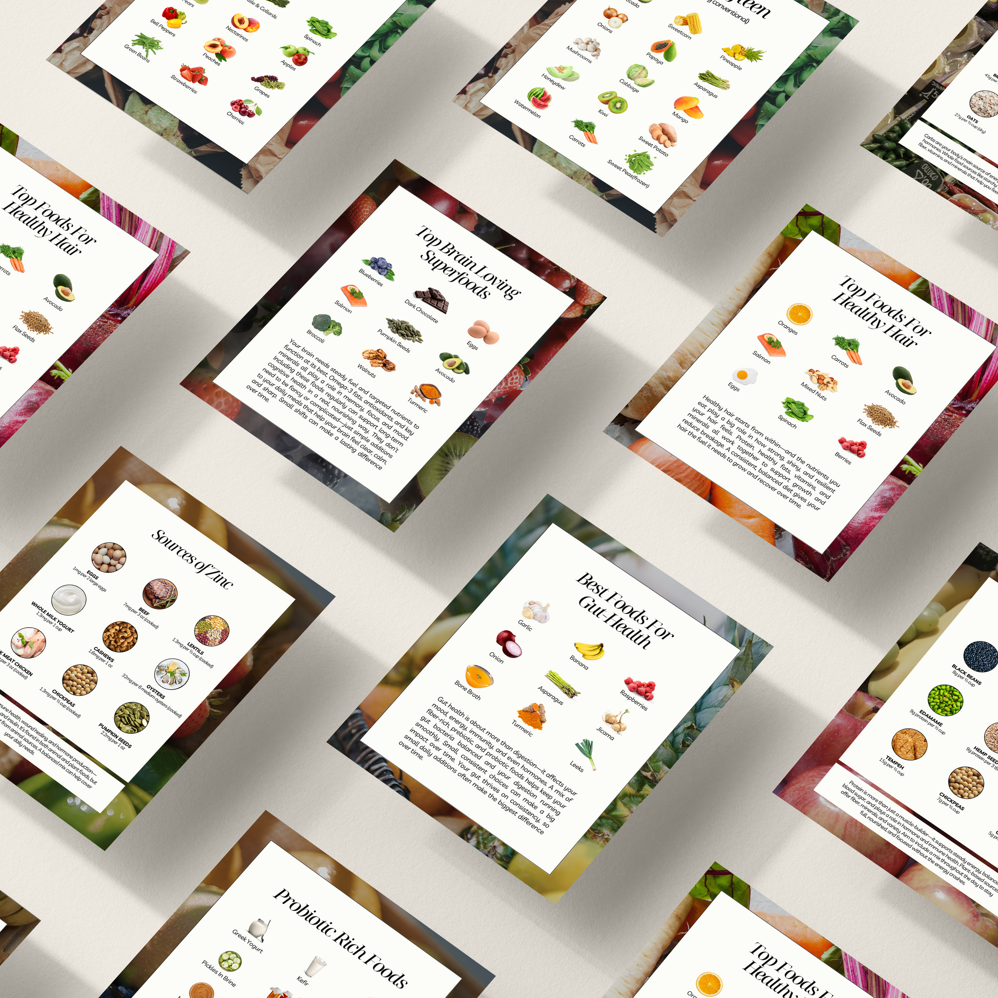 Nutrition Facts Instagram Templates - Thrive Nutrition Studio