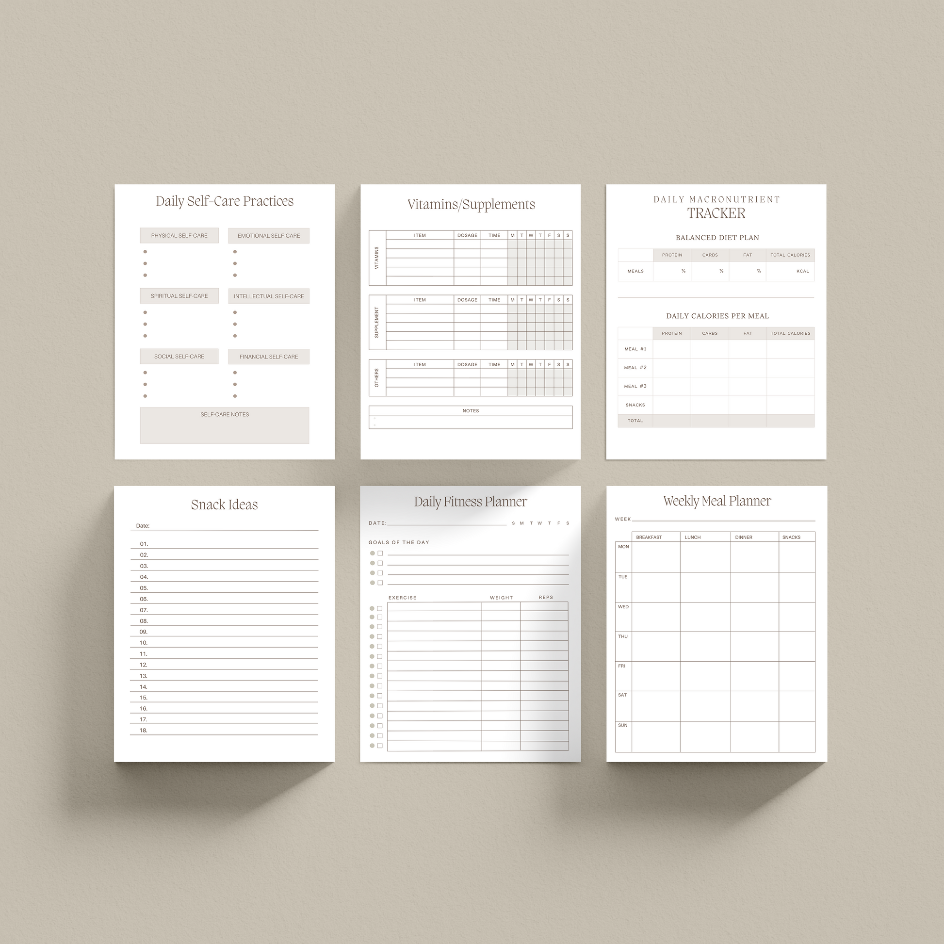 Health & Wellness Fundamentals Guide | Lead Magnet - Thrive Nutrition Studio