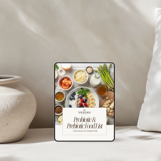 Probiotic & Prebiotic Food List