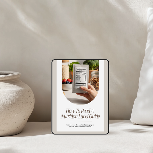 How To Read A Nutrition Label Guide