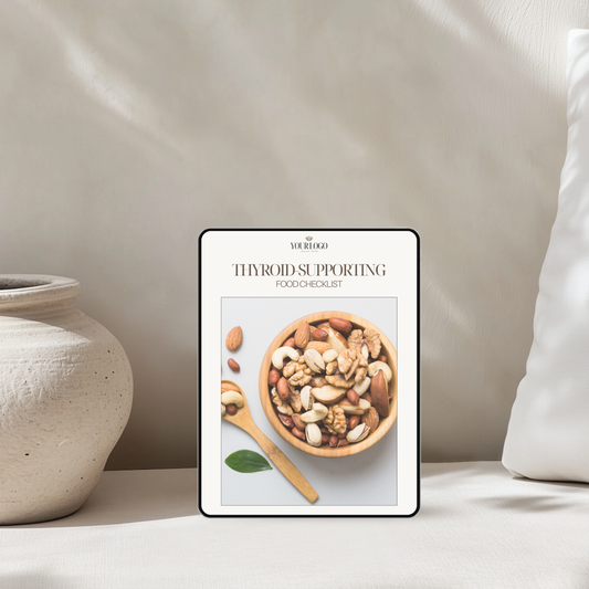 Thyroid-Supporting Food Checklist Guide