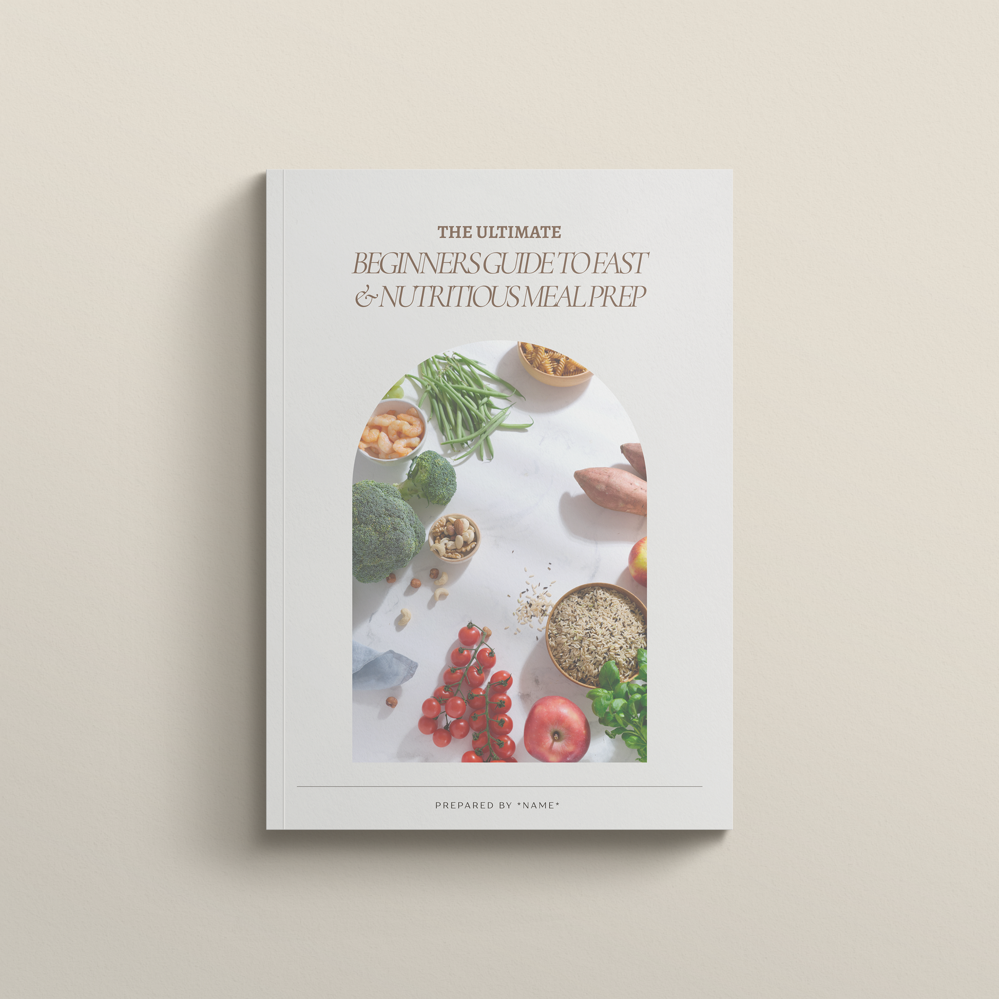 Beginners Meal Prep Health Guide Template - Thrive Nutrition Studio