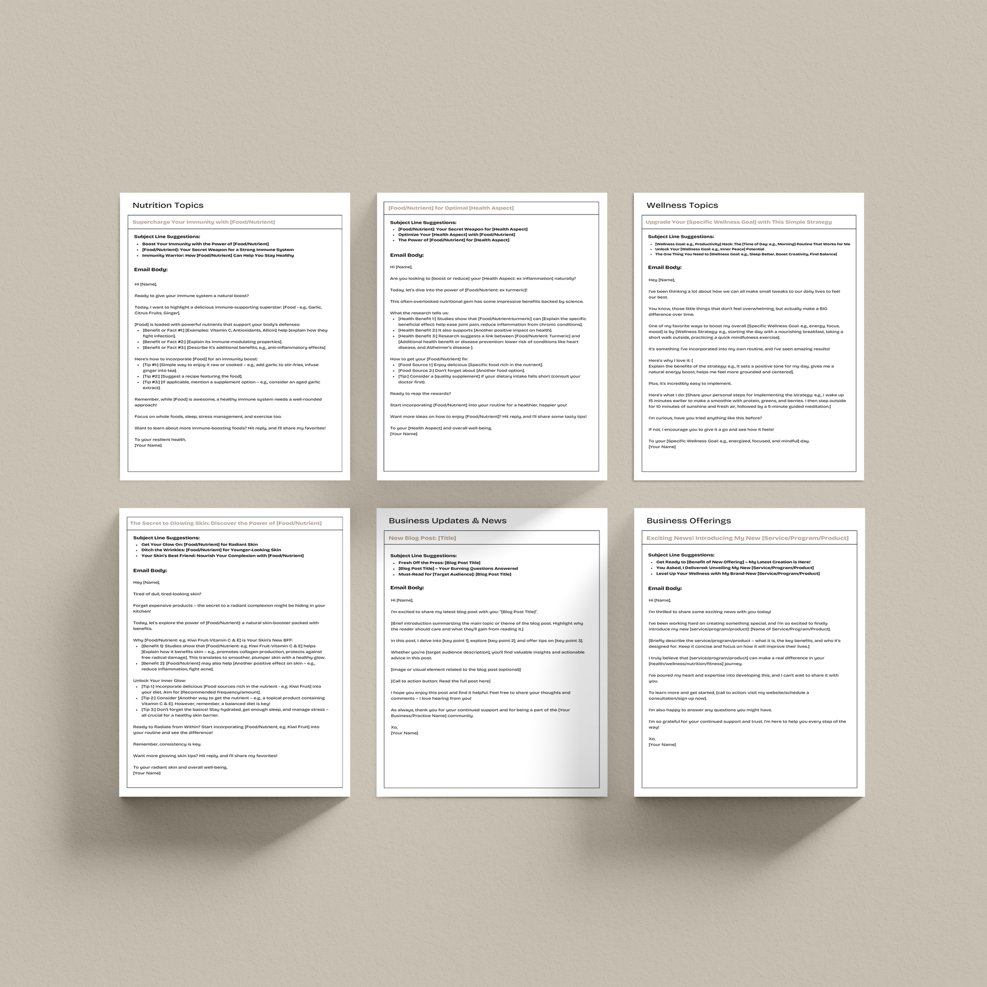 THRIVE NUTRITION CONTENT STUDIO  | FULL ACCESS - Thrive Nutrition Studio