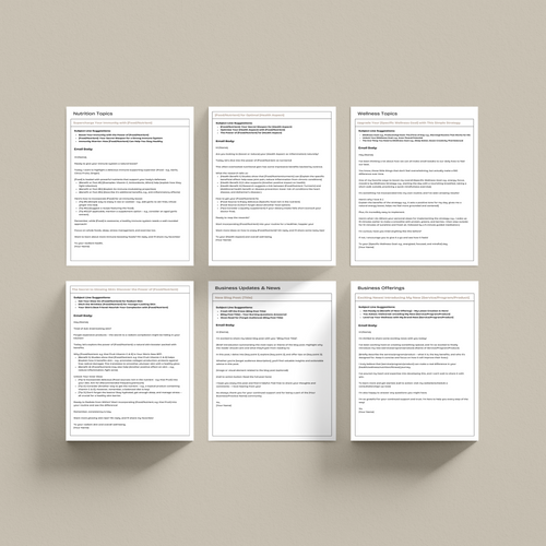 THRIVE NUTRITION CONTENT STUDIO  | FULL ACCESS - Thrive Nutrition Studio