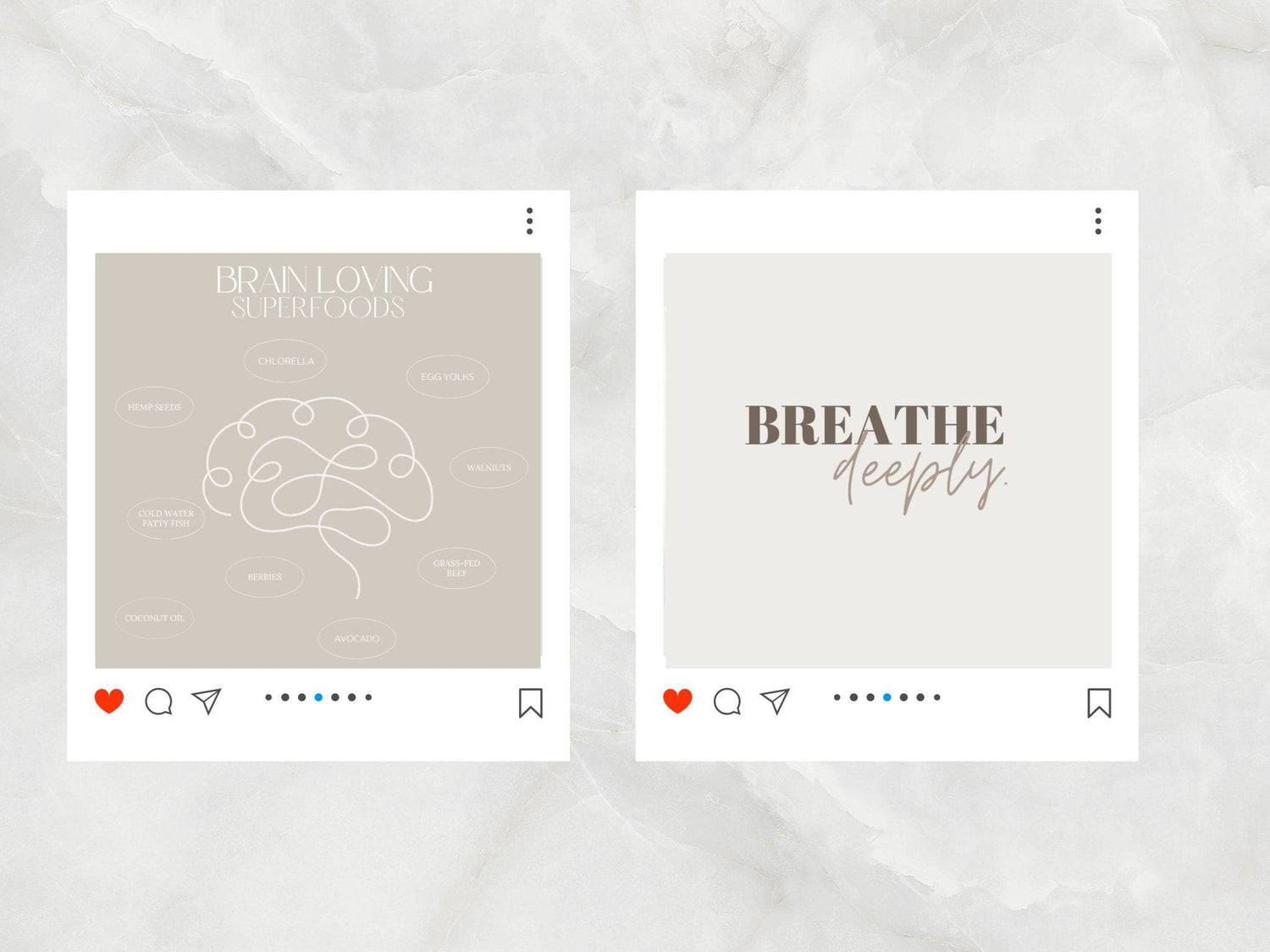 Health Coach Instagram Post Templates